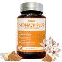 Mave Plus- til Mave, Gastritis, Mave Lining Reparation, Syre Reflux, Heartburn, fordøjelsesbesvær, med Galangal, Dong Quai, kanel & Magnolia45 Kapsler