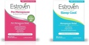 Estroven overgangsalder Relief Bundle med præ-overgangsalder 30 Ct og søvn Cool 30 Ct