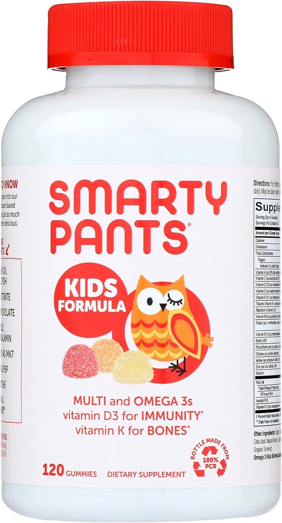 SMARTYPANTS Kids Complete 120 gummies, 120 CT