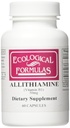 Økologiske formler Allithiamin vitamin B1 50 Mg, hvid, 60 Greve