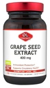 Olympian Labs Grape Seed Extract 400mg Veganske Kapsler 124; Understøtter hjerte & immunforsvar, Antioxidant - 100 Greve