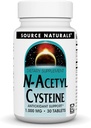 Kilde Naturals N- Acetyl Cysteine Antioxidant Support 1000 mg Kosttilskud, der understøtter respiratorisk sundhed * - 30 tabletter