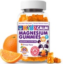 Dr. Moritz Calming and Relaxing Kids Magnesium Gummies, Non-GMO og Lavsukker Magnesium Kids Chewy Kosttilskud, Sove Gummies Kids, Orange Flavor