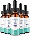 (5 Pack) Cortexi Drops, Cortexi Hearing Support Drops - Advanced Formel for Ear Health, Cortexin Drops, Cortexi 24, Supplement Drops Maksimal Styrke, Cortexi Anmeldelser (150 Servere)