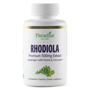 Paradise Herbs Rhodiola Extract 500mg, Super Potent Antioxidant, Ultra Pure, Vegan, Non-GMO, Gluten Free, 60 Vegetarian Capsules