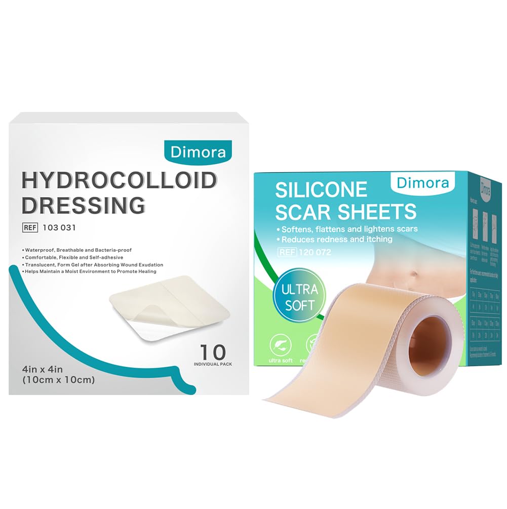 Dimora Hydrocolloid Sår Klædning & Silicone Scar Sheets
