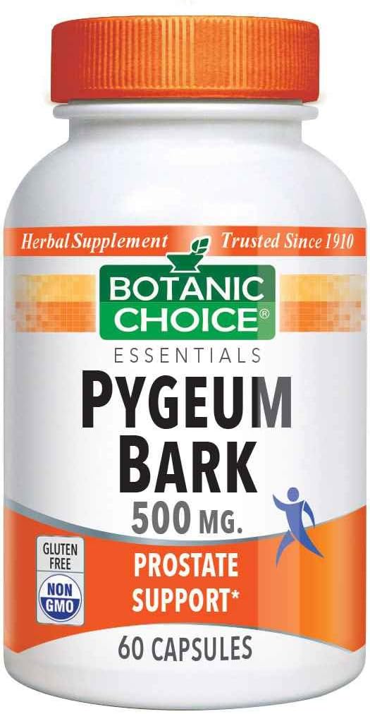 Botanic Choice Pygeum Bark 500 mg, 60 kapsler