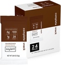 Soylent Snack Mini Protein Bars - Chokolade Brownie, 1g sukker, Protein Bars, Gluten Free, 6g Vegansk Energi - 24 tæller