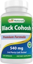 Bedste Naturals Black Cohosh 540 mg 120 Kapsler