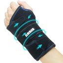 Wrist Ice Pack Wrap til Carpal Tunnel Relief - Hand Support Brace med 2 Genanvendelige Gel pakker Hot Cold Compress for Rheumatoid Arthritis, Tendonitis, Sports Skader, Hævelse, Brures & Sprains