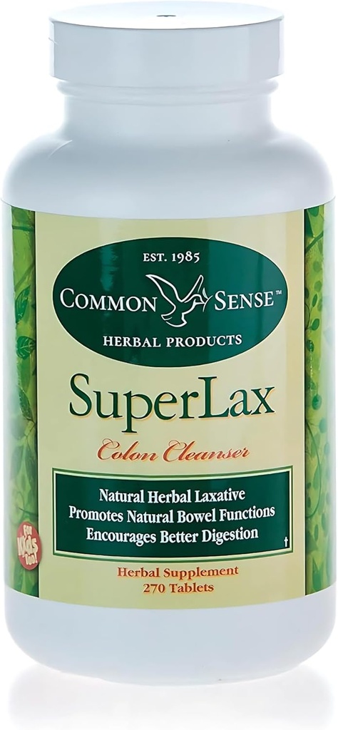 Almindelig sense urteprodukter SuperLax (270): Colon Cleanser