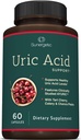 Sunergetic Premium UriAcid Support Supplement - UriAcid Cleanse & Nyre Support - Inkluderer Tart Cherry, Chanca Piedra, Selleri Extract & Gurkemeje - 60 Kapsler