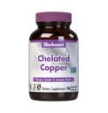 Bluebonnet Nutrition Albion Chelated Copper, 3 mg kobber, For Nervesystemet og immunforsvar *, Soy- Free, Gluten- Free, Non- GMO, Kosher Certified, Dairy- Free, Vegan, 90 Vegetabilske Capsule, 90 Servering