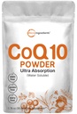 Micro Ingredients Water Opløselige COQ10 Supplement (COQ10 200mg Per Serving in Powder Form), 50 Bedste (8 Måneders Tilgang), Ekstra Absorption, Understøtter hjerte og energi sundhed, Vegansk Friendly