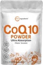 Micro Ingredients Water Opløselige COQ10 Supplement (COQ10 200mg Per Serving in Powder Form), 50 Bedste (8 Måneders Tilgang), Ekstra Absorption, Understøtter hjerte og energi sundhed, Vegansk Friendly