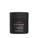Livingood Daily Vitamin B Complex kapsler til mænd og kvinder, Methylerede B12 & Folate, 11 aktive former herunder B1 B2 B3 B5 B6 & biotin, Gluten Free, Vegan B Vitaminer til hårnegle, 30 kapsler