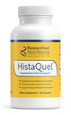Researched Nutritionals HistaQuel - Dual- Action Histamin & Mast Cell Support Formel - Klinisk Researched Flavonoid & Herbal Formel med Stinging Nettle & Black Cumin Seed Oil, 120 Kapsler