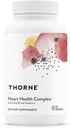 THORNE - Heart Health Complex - med CoQ10, Taurine og Hawthorn - Coenzym Q10 supplement med mineraler, Aminosyrer, og botanicals - 90 kapsler