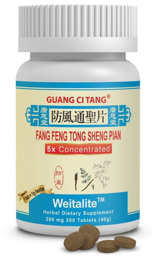Fang Feng Tong Sheng Pian - Weitalite - 200 tabletter