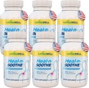 SOOTHE fælles supporttillæg - Proteolytiske enzymer som Bromelain & Papain, med Boswellia, gurkemeje & Gingers - fremmer Protein fordøjelsesfunktion & krop forsvar Wellness- 90 Greve (6 Pack)
