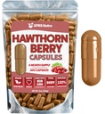 Hawthorn Berry Powder Kapsler - 360 Count (6 måneders Tilgang) - Premium Hawthorn Berry Kapsler til Cardiovaskulær Support - Hawthorne Berry Powder - En ideel Hawthorne supplement til mænd og kvinder