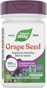 Nature 's Way Grape Seed Standardized Extract, Understøtter sund hud og veiner *, Antioxidant Support *, Non- GMO Project Verified, 30 Vegan kapsler (Packaging May Vary)