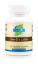 Prioriteret en Vitamin Sun D3 3.000 90 Vegetarkapsler - Den mest biotilgængelige form for D-vitamin (cholecalciferol). *
