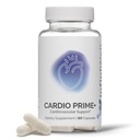 InfinWell Cardio Prime + Heart Health Kosttilskud - Antioxidanter & Innovative Peptider til kardiostatisk sundhed - NAD3 & Nattokinase til en sund hjerte & metabolisk balance (60 kapsler)