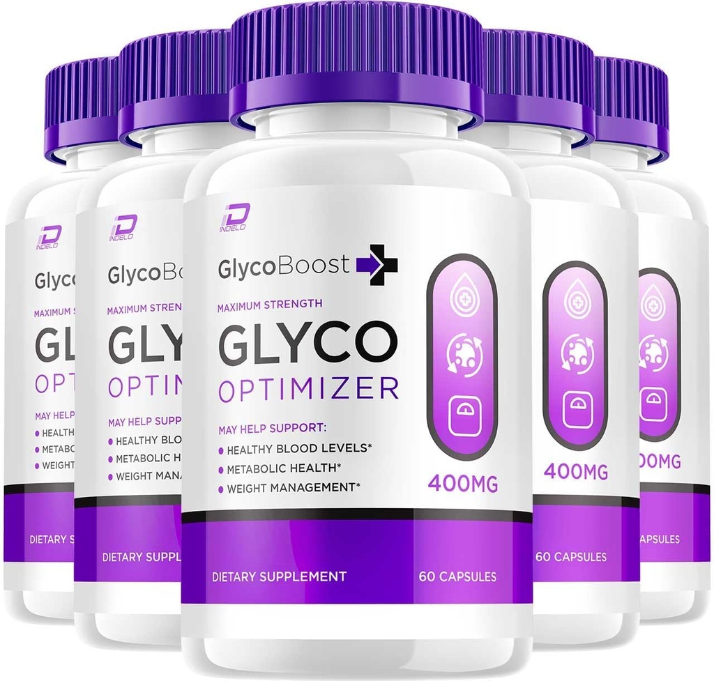 Glyco Boost kapsler, GlycoBoost Advanced Supplement, Alle naturlige formel til at opretholde sunde niveauer, maksimal styrke formel, Glyco Optimizer kapsler Anmeldelser (5 pakke - 300 kapsler)