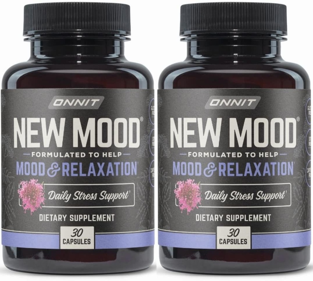 ONNIT New Mood formuleret til at hjælpe Mood og Afslapning (2)