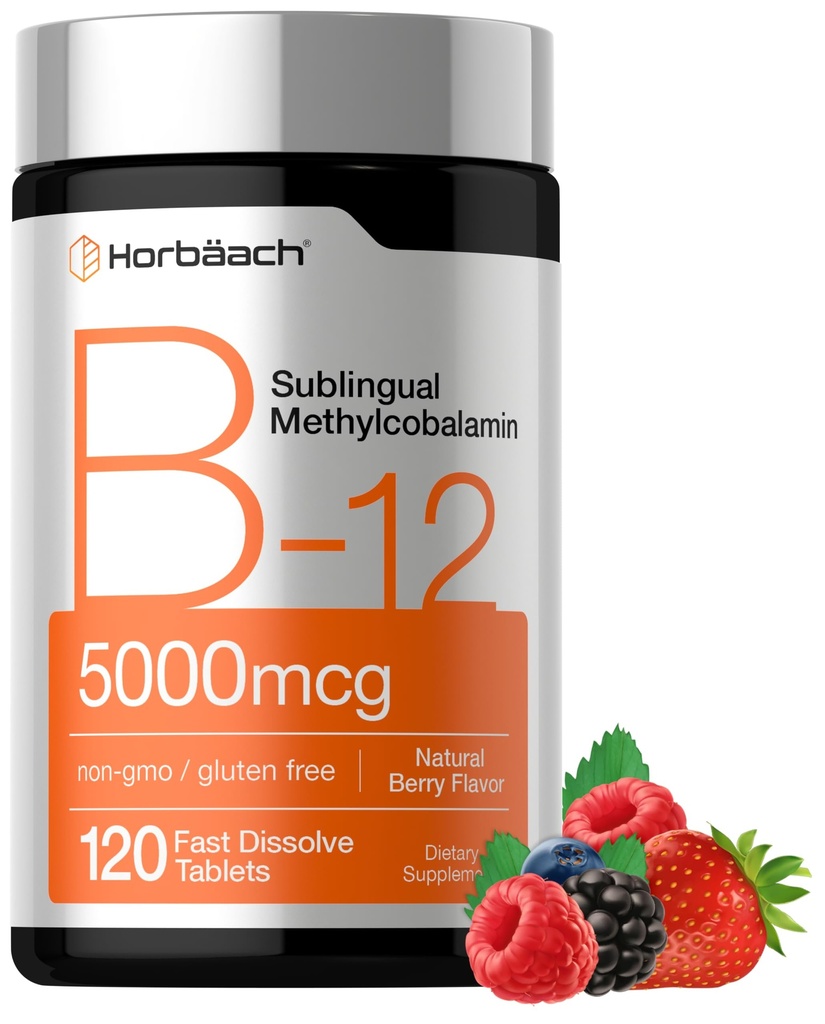 Horbäach B12 vitamin 5000 mcg