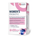 NATUR TARGET Probiotika - kvinder med Prebiotika, Cranberry og D- Mannose, 60- Billion- CFU 'er, Kvinder Probiotika til fordøjelsessygdomme / Gut sundhed / immunbooster