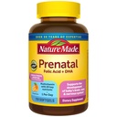 Naturen Lavet prenatal med folinsyre + DHA, prenatal Vitamin og mineralsk supplement til daglig ernæring Support, 110 Softgels, 110 Day Supply