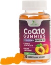 CoQ10 Gummies 100mg - 3X Styrke, Høj Absorption, Antioxidant Supplement for Heart Health Support & Energy Production, Ultra Coenzym Q10 Vitaminer, Coq 10 Kosttilskud, Non- GMO - 30 CoQ10 Gummies