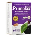 Prunelax Ciruelax Maximum Relief Laxative Tablets with Natural Senna for Occasional Constipation, Senna Extract, Vegan & Gluten- Free, Gentle Overnight Relief - 60ct
