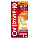 Cortison-10 Maksimum Styrke Vandafvisende Itch Relief Salve, 1% Hydrocortison, Fast- Action- Action-, Anti- Itch Cream for Bug Bites, Udslæt, Eksem, Psoriasis, Poison Ivy, Oak, Sumac & Mere, 2 oz