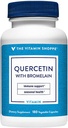 Den Vitamin Shoppe Quercetin med Bromelain, Antioxidant, der understøtter en sund immunforsvar for alle årer (180 kapsler)