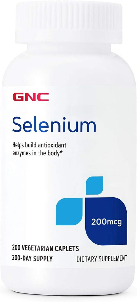 GNC Selenium 200mcg. Essential Mineral, 200 tabletter
