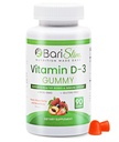 BariSlim Bariatric Vitamin D-3 Gummies - specielt Formuleret Gummy Vitamin til patienter efter vægttab Kirurgi - Nem til det daglige og store smagfulde frugtsmag