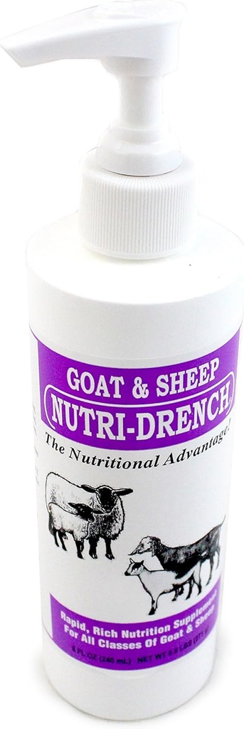 Goat and Sheep - Rapid, Rich Nutrition Supplement 8 fl oz