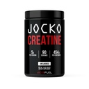 Jocko Fuel Creatin Monohydrat, Pure Mikroniseret pulver til mænd og kvinder, understøtter muskelvækst, Styrke, Recovery & Cognition, Unflavored, 450 Bedste, 90 Servering