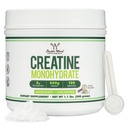 Creatin monohydrat pulver 1.1lbs (100 Servere af 5 Bedste Hver - Tredjeparts Testet Mikroniseret Creatin pulver) (med Scoop) (Creatina Monohidratada) af Double Wood