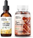 Wild & Organic Uric Acid Cleanse Tinktur 2 fl oz & Tart Cherry Gummies