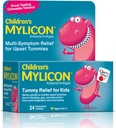 MYLICON Children 's Tummy Relief for Kids, 24 Cherry Flavored Chewable Tablets