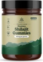 Natural Rems Organic Shilajit Gummies for Mænd og Kvinder - Lab Testet - Lavet i USA - Pure Himalayan Organic - Fulvic Acid - Energi og fokus - Holistiske kosttilskud (Strawberry Banana)