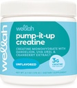 Wellah Creatin for Women (50 Servering, Unflavored) - Creatin monohydrat med Mælkebøtte & Tranberry Extract