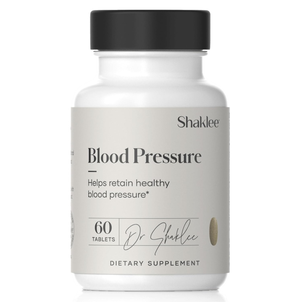 Shaklee - Blodtryk - understøtter sund cirkulation, fremme optimale blodkar og vaskulær wellness - 60 tabletter